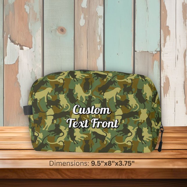 Cats Woodland Camouflage Dopp Kit (Creator Uploaded)