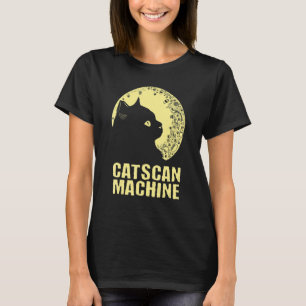 Catscan Machine Cat     Kitten Humor Medical Staff T-Shirt