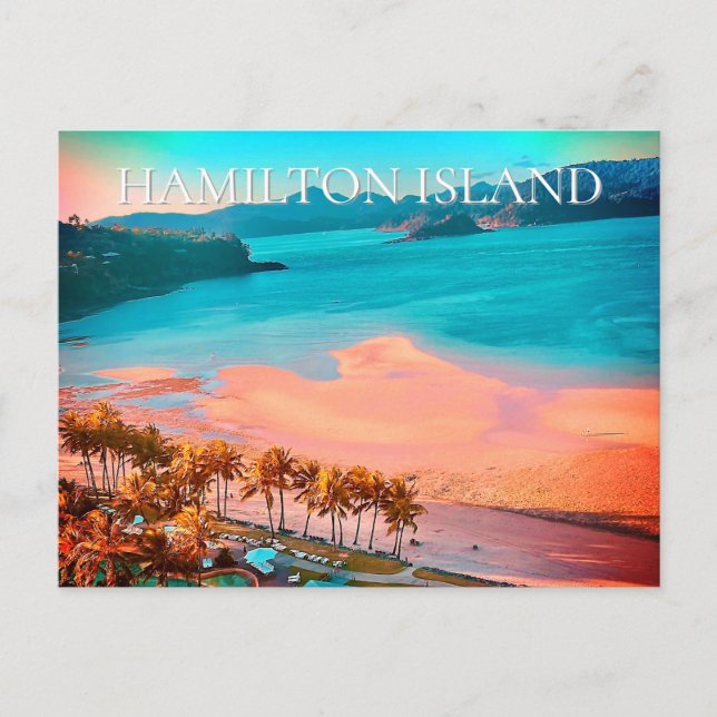 Catseye Beach, Hamilton Island, Queensland Postcard (Front)