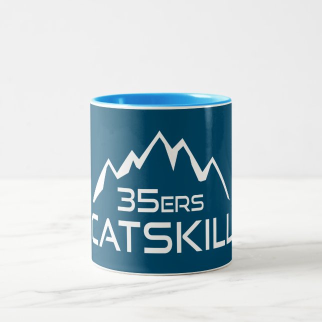 Catskill 35er Mountain Two-Tone Coffee Mug (Center)