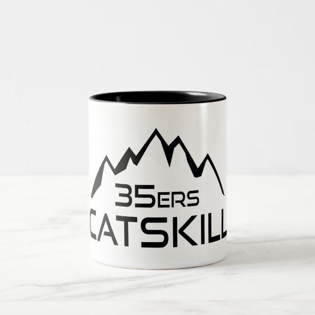 Catskill 35er Mountain Two-Tone Coffee Mug (Center)