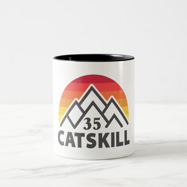 Catskill 35er Rainbow Two-Tone Coffee Mug (Center)
