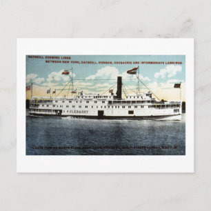 Catskill Evening Lines - The Clermont Postcard