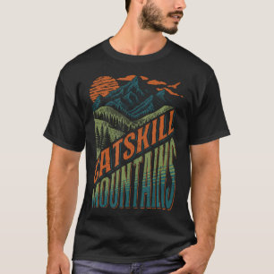 Catskill Mountains New York Forest Ny Hiking T-Shirt