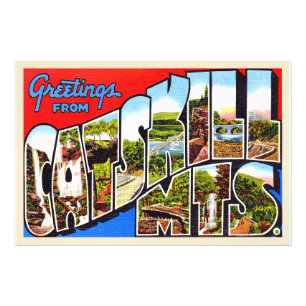 Catskill Mountains New York Large Letter Postcard Photo Print