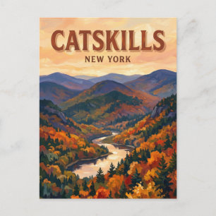 Catskill Mountains New York Postcard