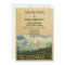 Catskill Mountains Wedding Invitation Vintage
