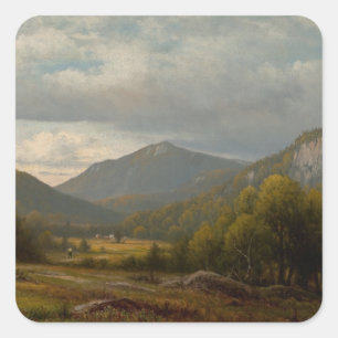 Catskill Vista – Charles W. Knapp Square Sticker