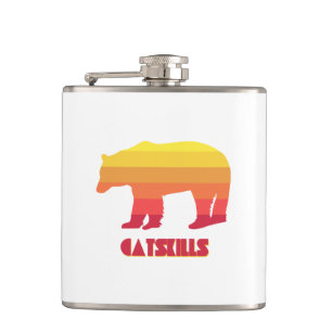 Catskills Bear Hip Flask