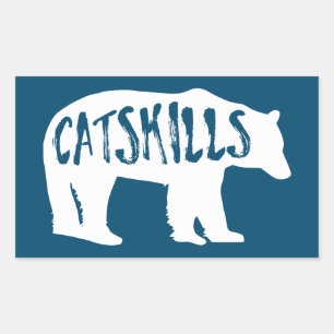 Catskills Bear Rectangular Sticker