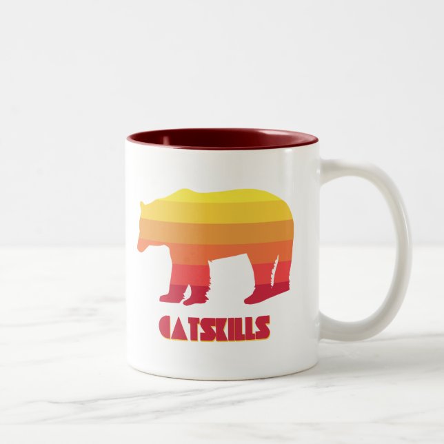 Catskills Bear Two-Tone Coffee Mug (Right)