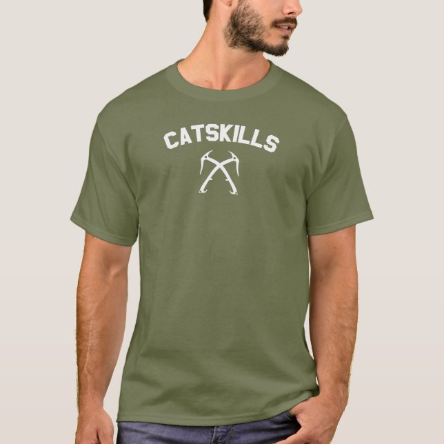 Catskills Ice Climbing T-Shirt (Front)