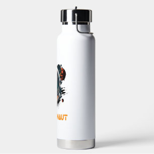Catsmonaut Astronaut Cat Or Space Cat Water Bottle