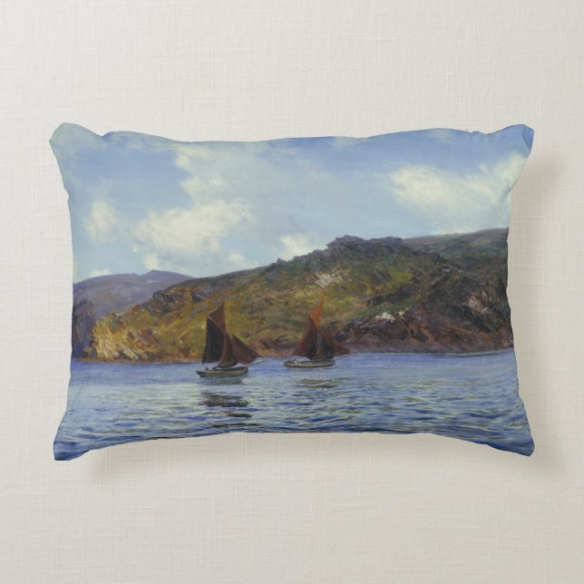 Catspaws off the Land (by Henry Moore) Decorative Cushion (Front)