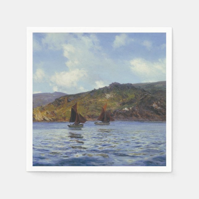 Catspaws off the Land (by Henry Moore) Napkin (Front)