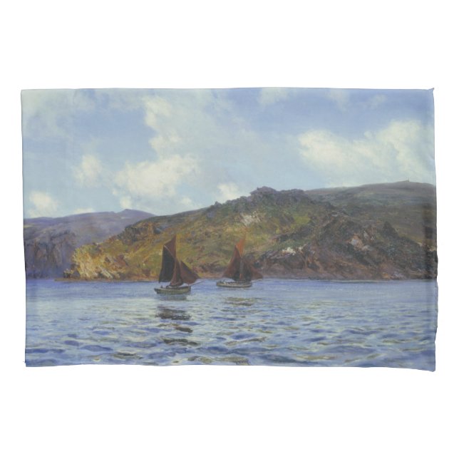 Catspaws off the Land (by Henry Moore) Pillowcase (Front-Left)