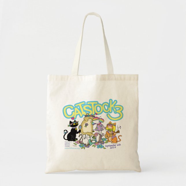 Catstock3 - 2014 Tote Bag (Front)