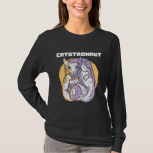 Catstronaut Cat Cosmonaut T-Shirt