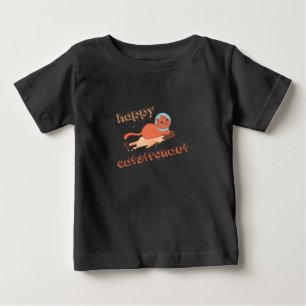 Catstronaut Happy Cat Astronaut Baby T-Shirt