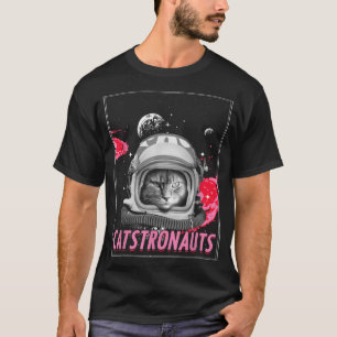 Catstronaut Space Cat Lover Astronaut Scientist T-Shirt