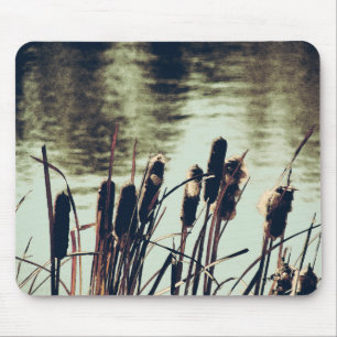 Cattails, Pond Plants Mouse Pad