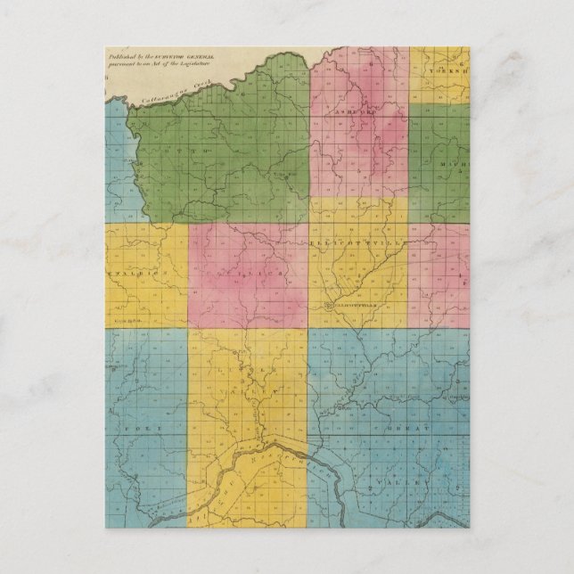 Cattaraugus County Postcard (Front)