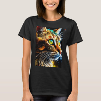Cattitude On Point,Stay Pawsitive T-Shirt