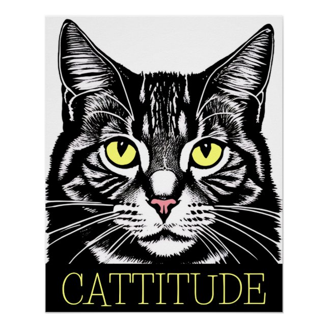 Cattitude Poster (Front)