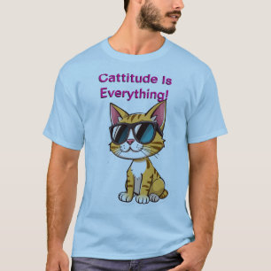 Cattitude tee! T-Shirt