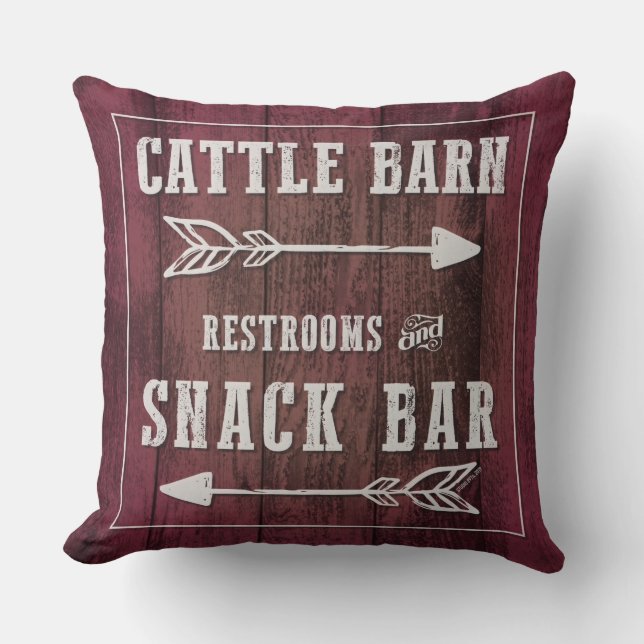 CATTLE BARN & SNACK BAR CUSHION (Front)