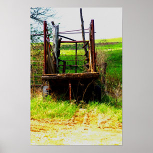 CAttle Chute scene Poster