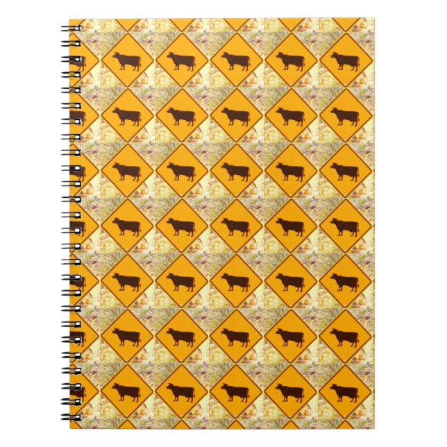 cattle crossing notebook (Front)