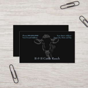 Cattle Farm Ranch Business Card