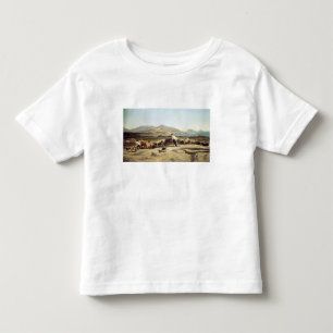 Cattle herding near Marseilles, 1853 (oil on canva Toddler T-Shirt