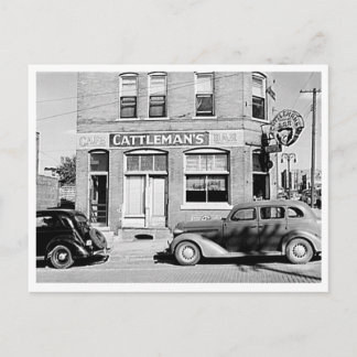 Cattleman's Bar Stockyards Omaha Nebraska Postcard