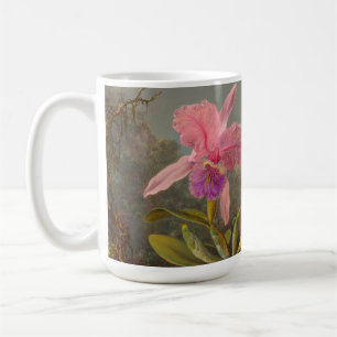 Cattleya Orchid and Three Hummingbirds Heade Coffee Mug