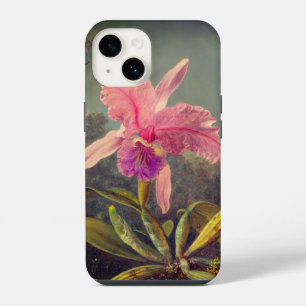 Cattleya Orchid and Three Hummingbirds Heade iPhone 14 Case
