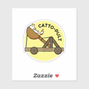 Catto-pult Cat Pun Die-Cut