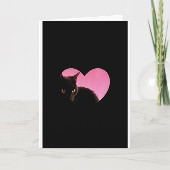 Catty Valentines Holiday Card (Front)