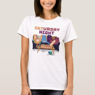 Caturday Night T-Shirt