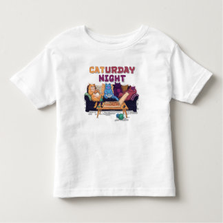 Caturday Night Toddler T-Shirt