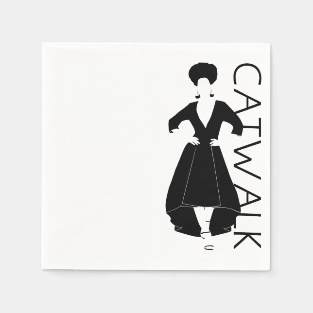 Catwalk Napkin (Front)