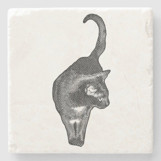 Catwalk Spirit Stone Coaster (Front)