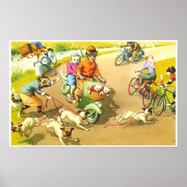 CATWALKS: A Wild Scooter Ride   Poster Art (Front)