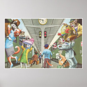 CATWALKS: All Aboard   Poster Art - Semigloss