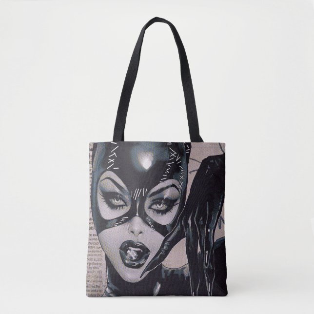 Catwoman #50 Sozomaika Cover Illustration Tote Bag (Front)