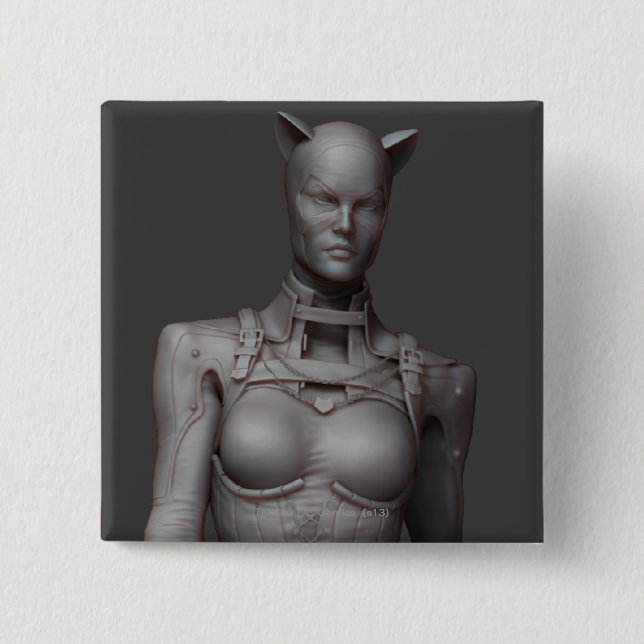Catwoman Alternate 15 Cm Square Badge (Front)