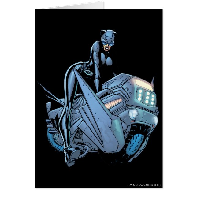 Catwoman and bike (Front)