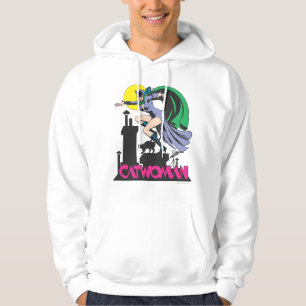 Catwoman & Logo Pink Hoodie