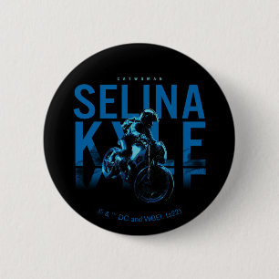 Catwoman Selina Kyle Motorcycle 6 Cm Round Badge